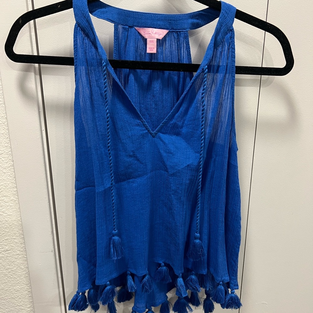 Lilly Pullitzer Tassel Tank